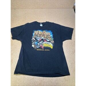 VTG Harley Davidson “Wendover 52nd Annual Road Ride” Poker Run T Shirt XXL I1